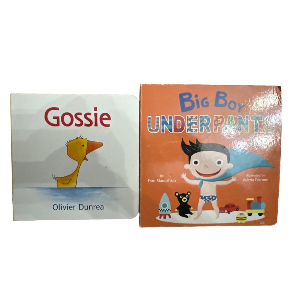 Gossie and Big Boy Underpants Book Set